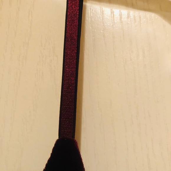 Velvet Cocktail Dress with beading - Picture 3 of 5